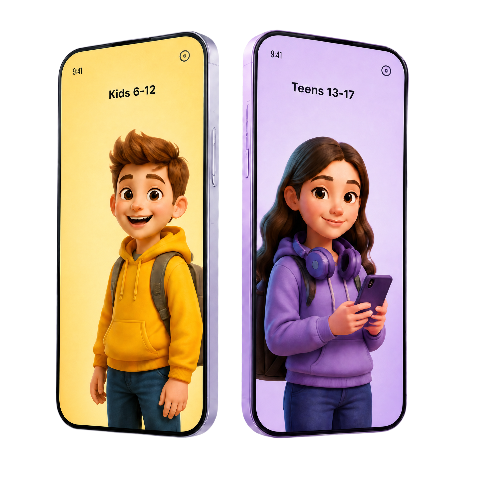Zootom Kids and Teens Apps Interface